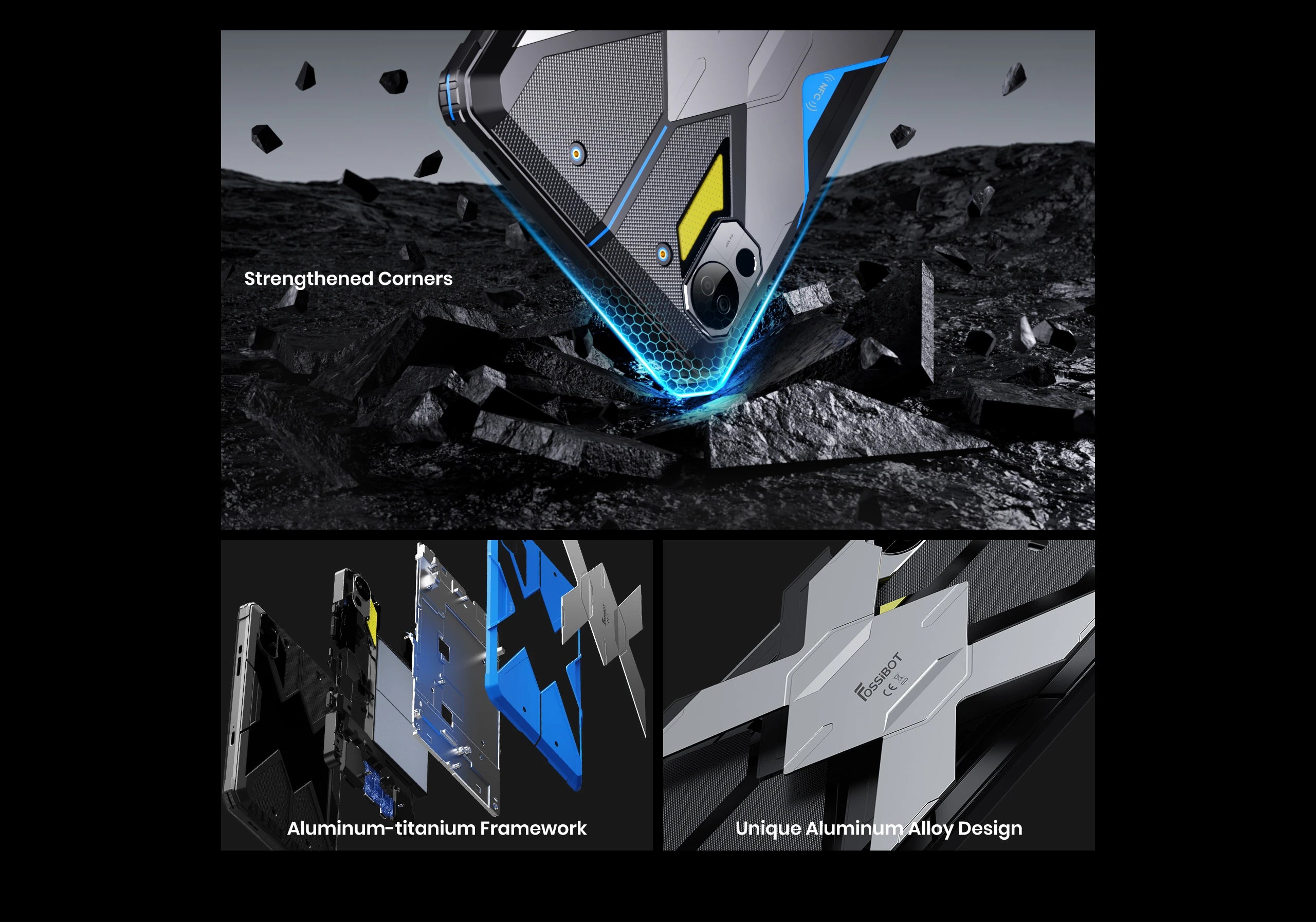 FOSSiBOT DT3 Dimensions
