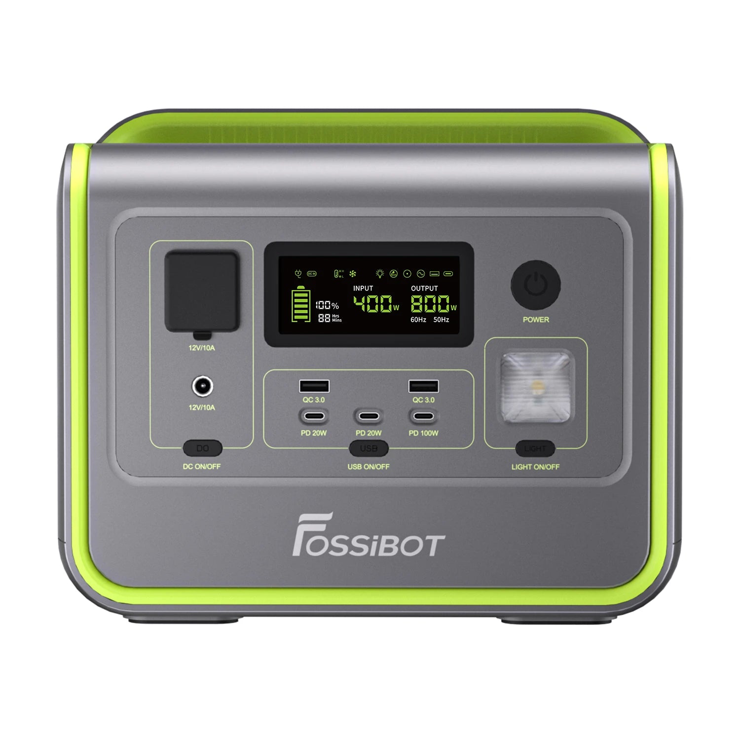 ✨新品❗️✨【FOSSiBOT 】ポータブル電源 512Wh 800W EU-F800Green-1.webp?v=1730354816