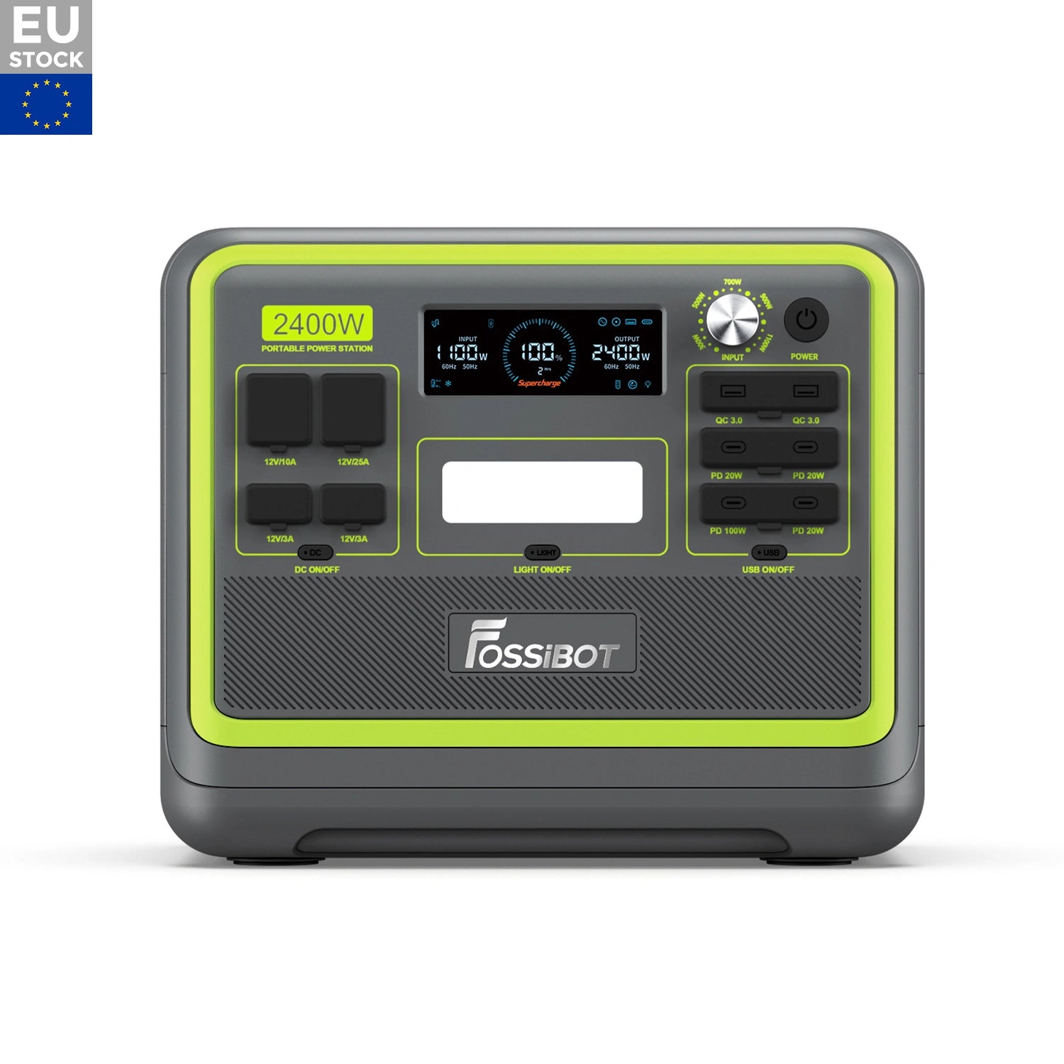 FOSSiBOT F2400 Portable Power Station 2 400W 2 048Wh fossibot-f2400-portable-power-station-2-400w-2-048wh