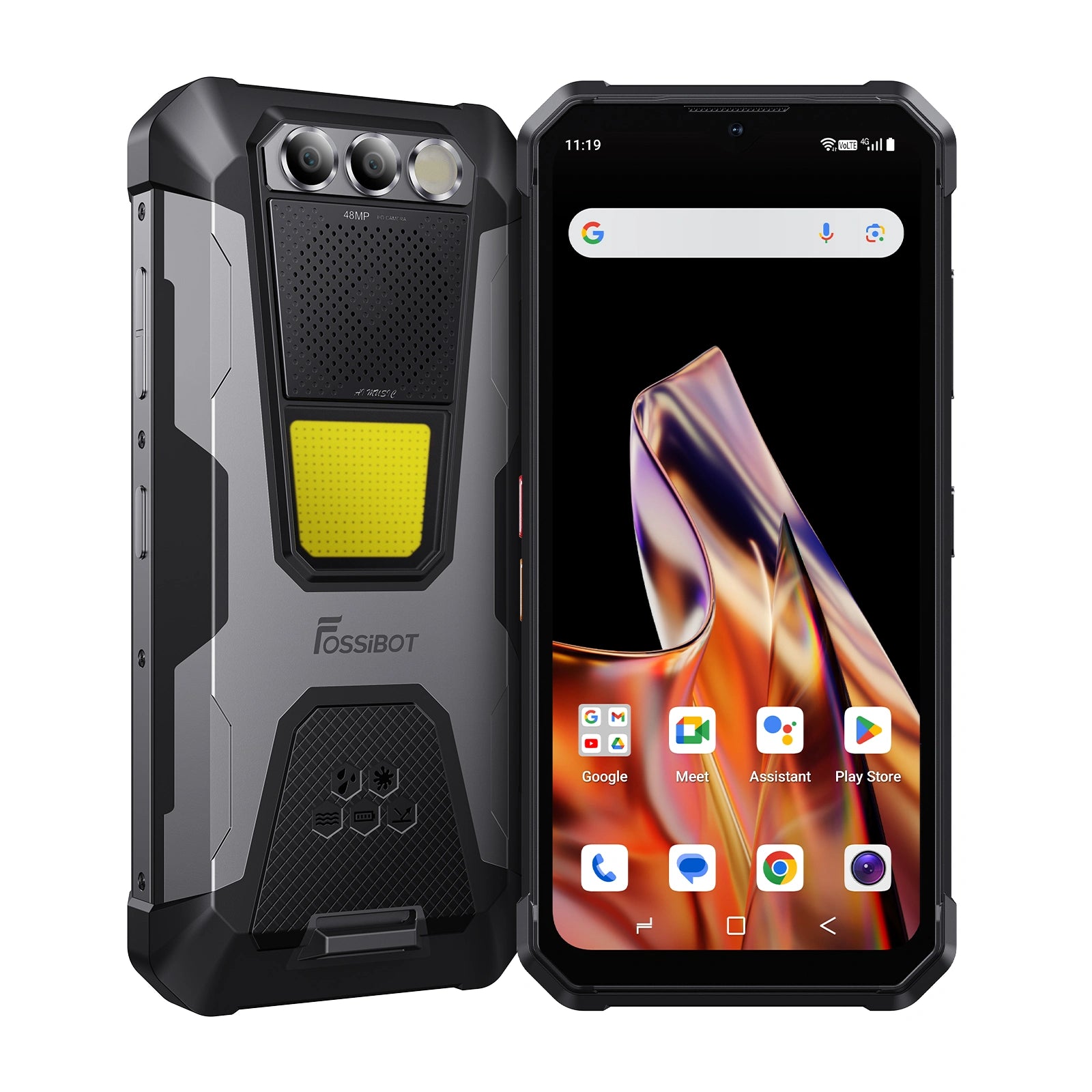 FOSSiBOT F106 Pro 15GB+256GB 103db Big Speaker 3W Camping