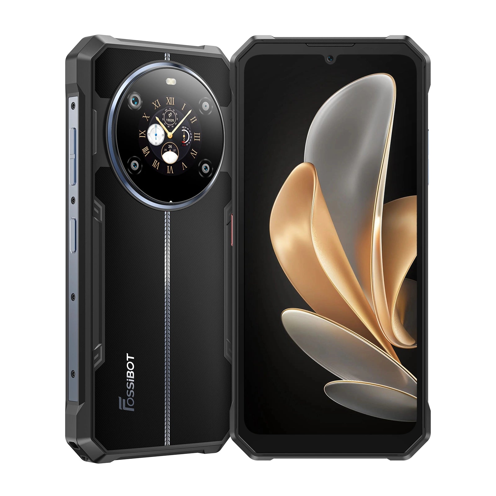 FOSSIBOT F109 5G 8GB/256GB タフネススマホ ケース付 FOSSiBOT F109 5G 24GB+256GB 6.745-Inch Main & 1.32-inch Innovative & M