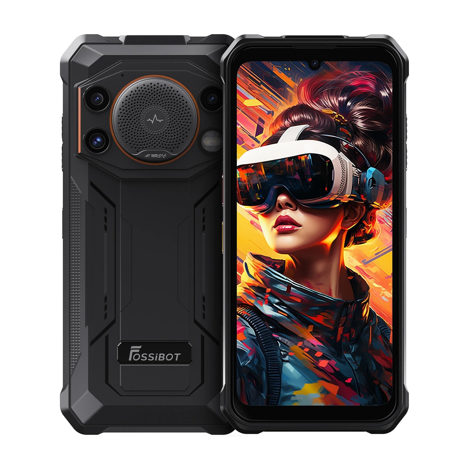 FOSSiBOT F110L 128dB Speaker 6.745-inch 8+128GB Tiger T615 CPU 50MP+8M