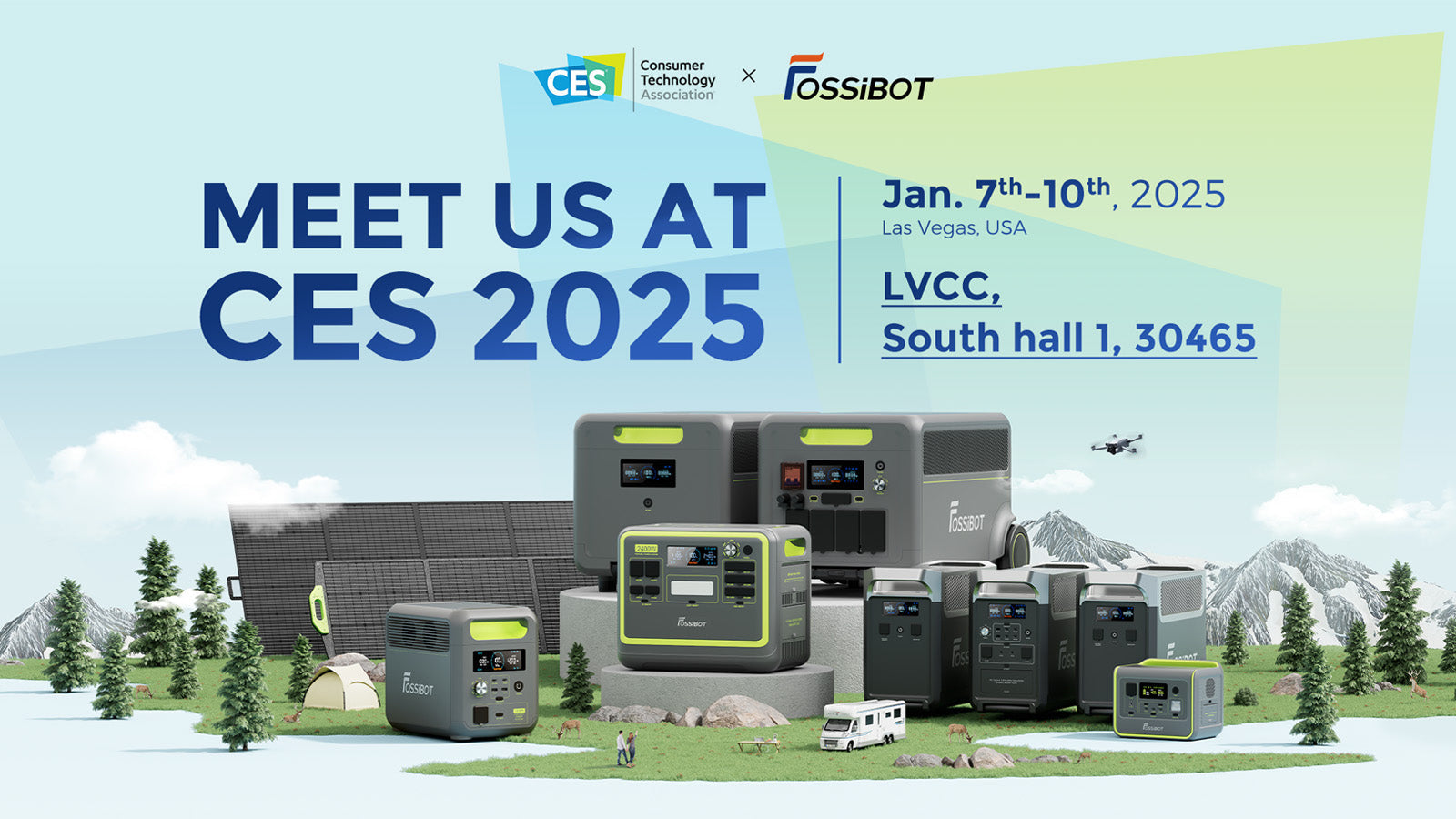 CES 2025: FOSSiBOT Will Showcase New Rugged Phones & Power Stations