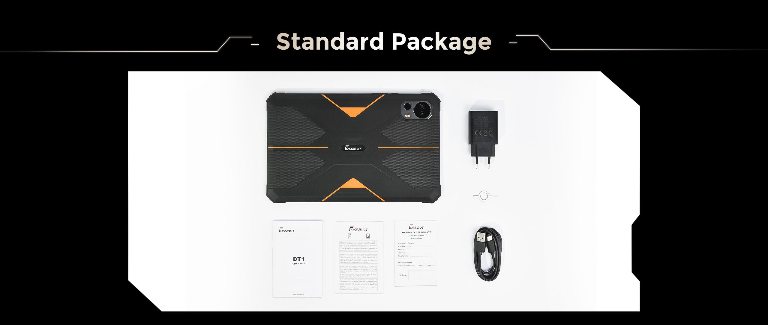 FOSSiBOT DT1 16GB+256GB 16+48MP 10.4-inch 2K Display