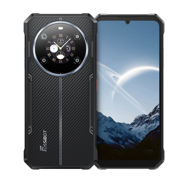 FOSSiBOT F109S 4G 24GB+256GB 6.745-Inch Main & 1.32-inch Innovative & Multifunction Rear Display 10600mAh NFC Rugged Phone
