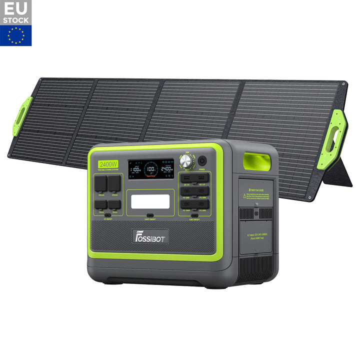 FOSSiBOT F2400 + SP200 | Solar Generator Kit