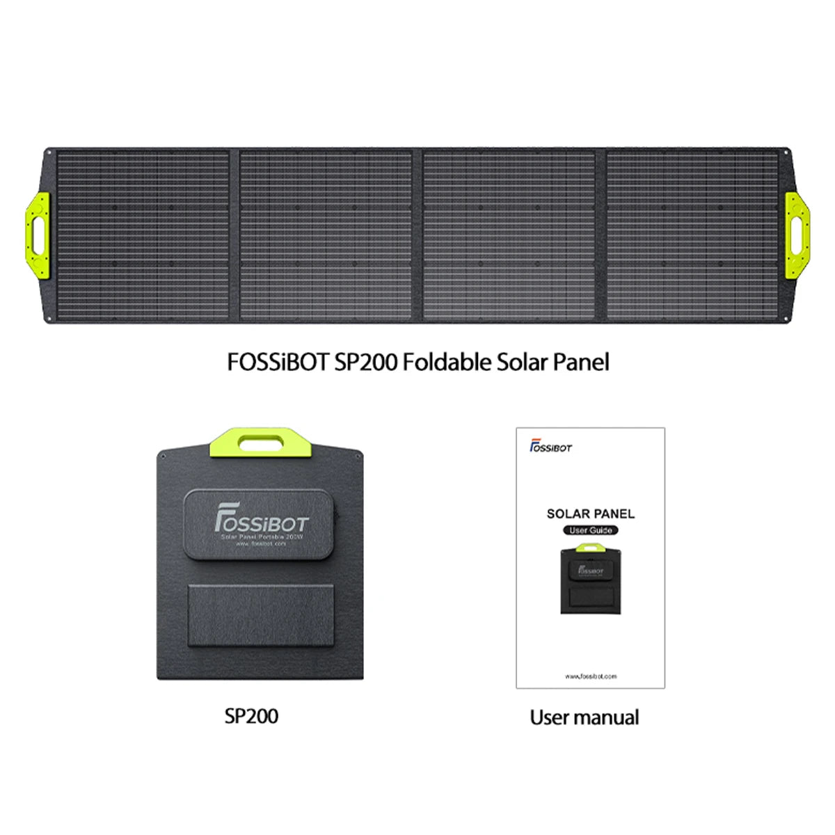 FOSSiBOT SP200 Solar Panel | 200W FOSSiBOT SP200 Solar Panel | 200W