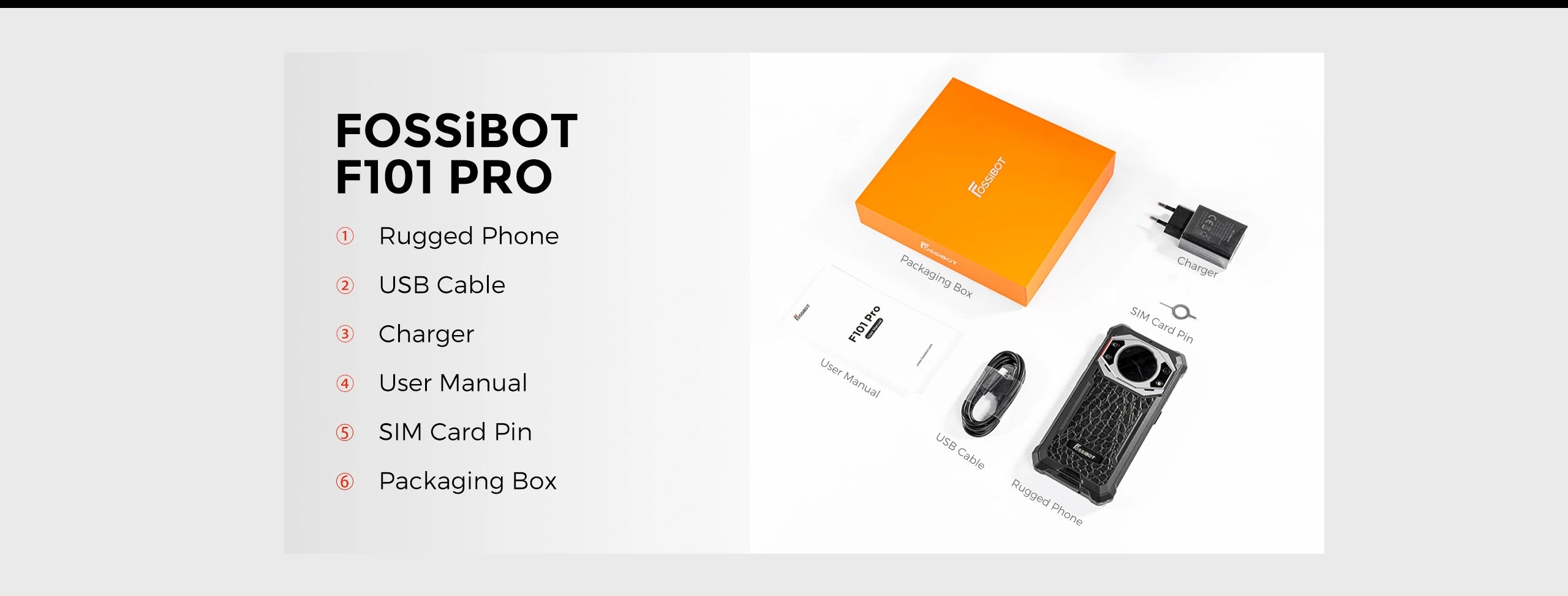 FOSSiBOT F101 PRO 15GB+128GB 5.45-Inch Main & 1.32-inch FOSSiBOT F101 PRO 15GB+128GB 5.45-Inch Main & 1.32-inch