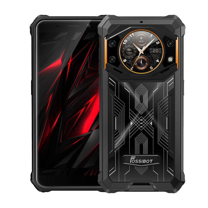 タフネススマホ FOSSIBOT F101 Pro FOSSiBOT F101 PRO 15GB+128GB 5.45-Inch Main & 1.32-inch