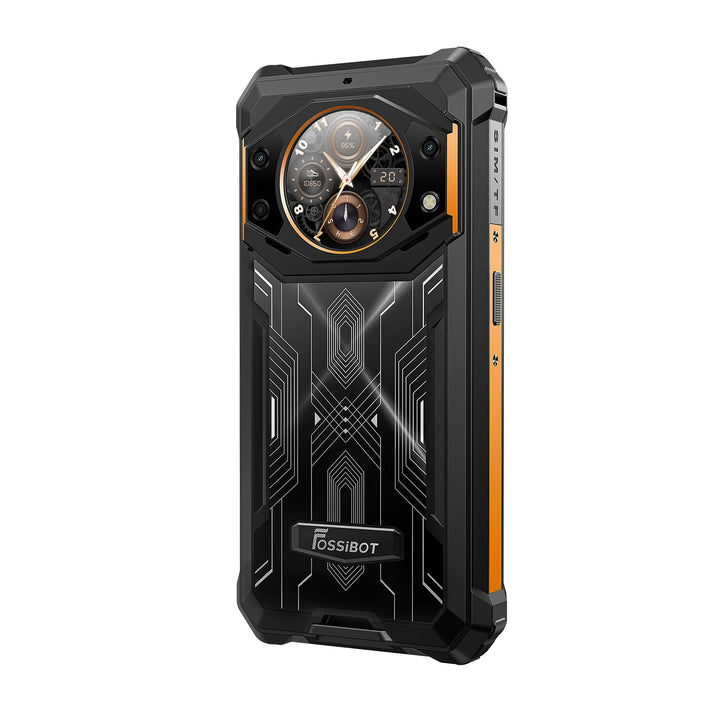 FOSSiBOT F101 PRO  15GB+128GB 5.45-Inch Main & 1.32-inch Innovative & Multifunction Rear Display 10600mAh Hac NFC Rugged Phone