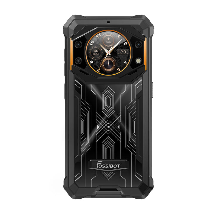 FOSSiBOT F101 PRO  15GB+128GB 5.45-Inch Main & 1.32-inch Innovative & Multifunction Rear Display 10600mAh Hac NFC Rugged Phone