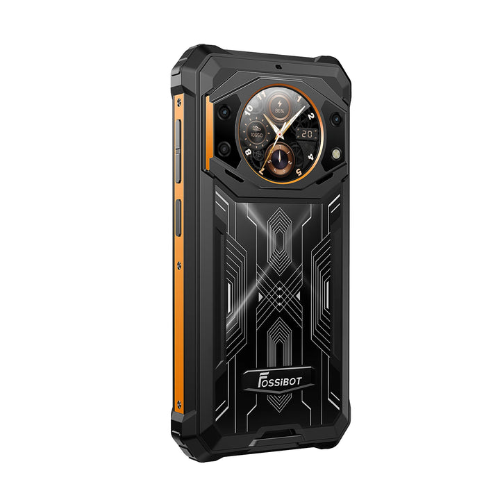 FOSSiBOT F101 PRO  15GB+128GB 5.45-Inch Main & 1.32-inch Innovative & Multifunction Rear Display 10600mAh Hac NFC Rugged Phone