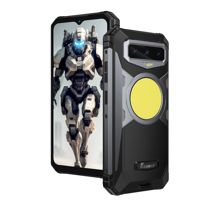 16500mAh FOSSiBOT F102 20GB+256GB Rugged Smartphone 6.58 108MP Camera 3W  Light