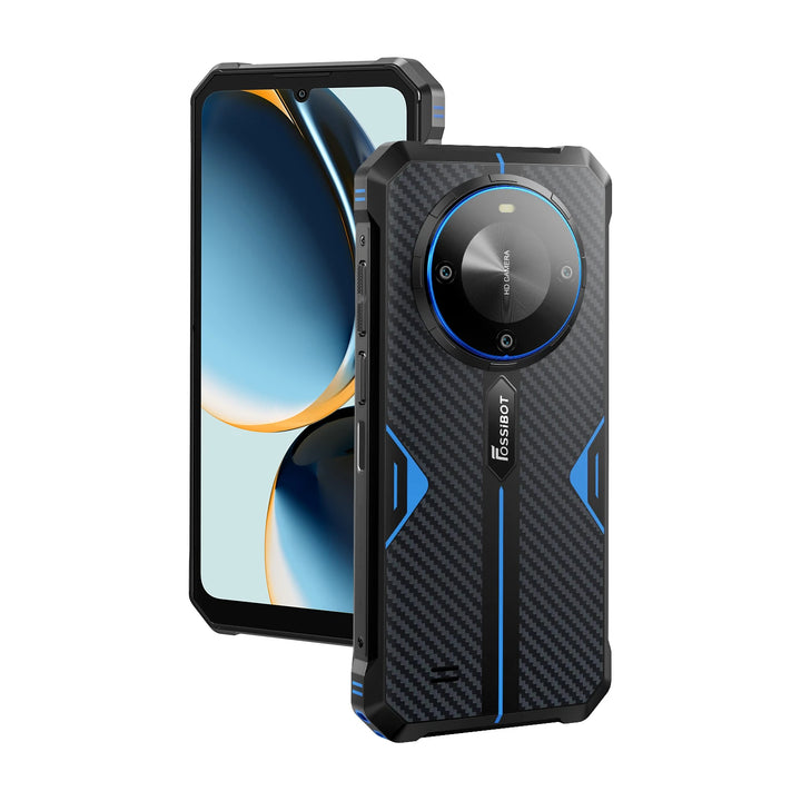 FOSSiBOT F105 12GB+64GB 10300mAh Large Battery 6.745 inch Waterdrop screen Rugged Phone