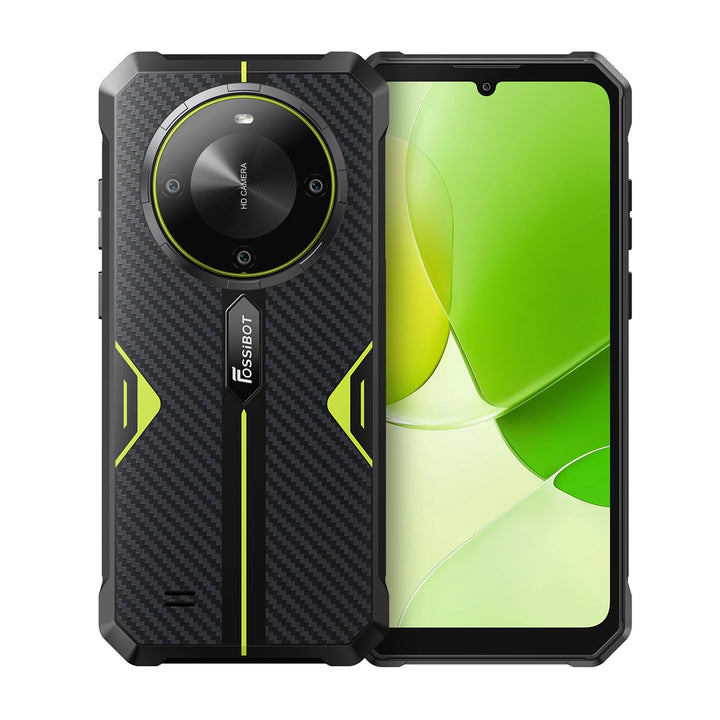 FOSSiBOT F105 12GB+64GB 10300mAh Large Battery 6.745 inch Waterdrop screen Rugged Phone