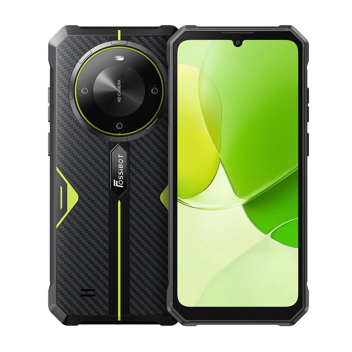 FOSSiBOT F105 12GB+64GB 10300mAh Large Battery 6.745 inch Waterdrop screen Rugged Phone