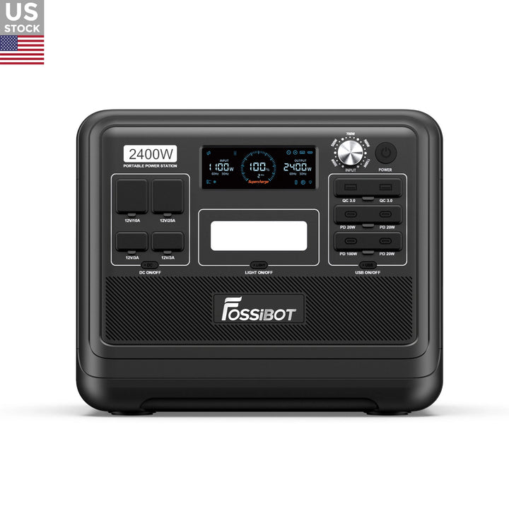 FOSSiBOT F2400 Portable Power Station | 2,400W 2,048Wh