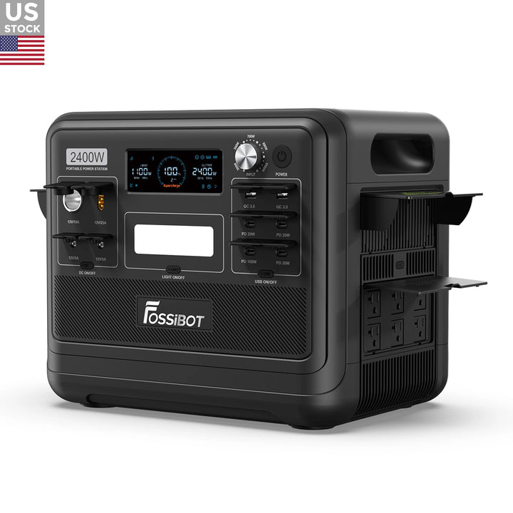 FOSSiBOT F2400 Portable Power Station | 2,400W 2,048Wh