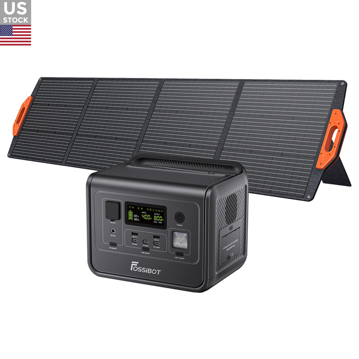 FOSSiBOT F800 + SP200 | Solar Generator Kit