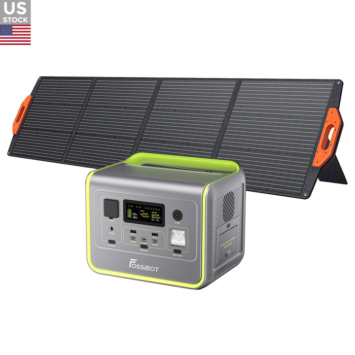 FOSSiBOT F800 + SP200 | Solar Generator Kit