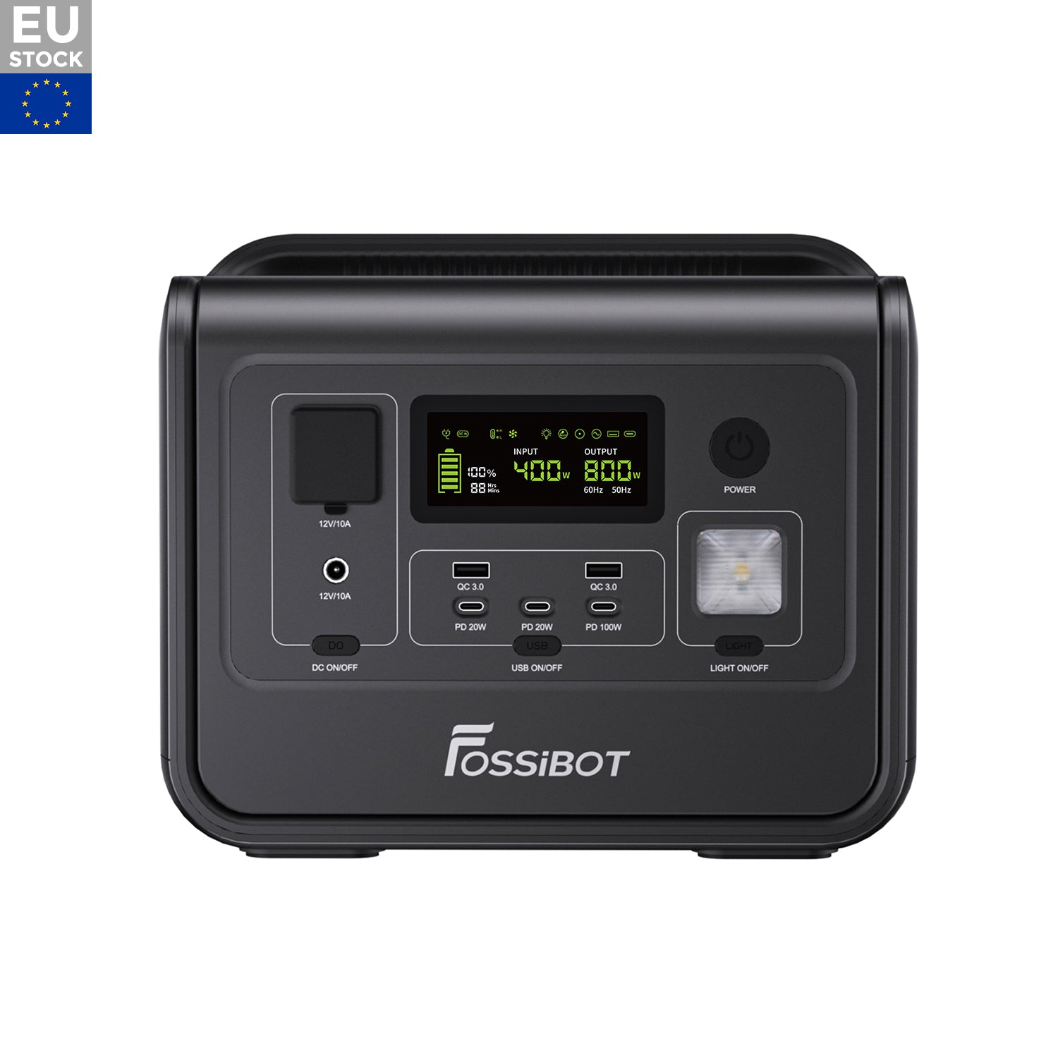 FOSSiBOT F800 Portable Power Station | 800W 512Wh