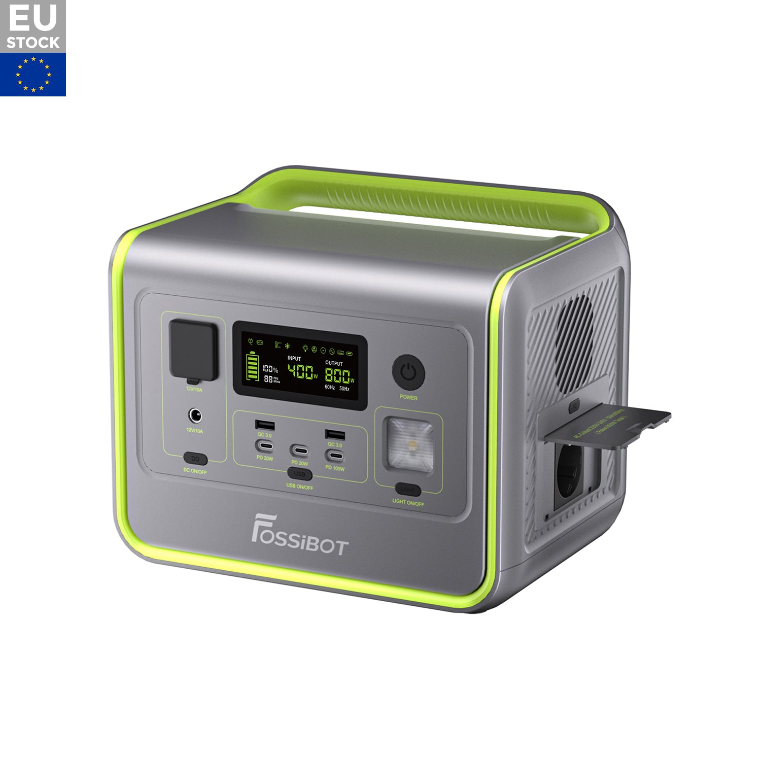 FOSSiBOT F800 Portable Power Station | 800W 512Wh