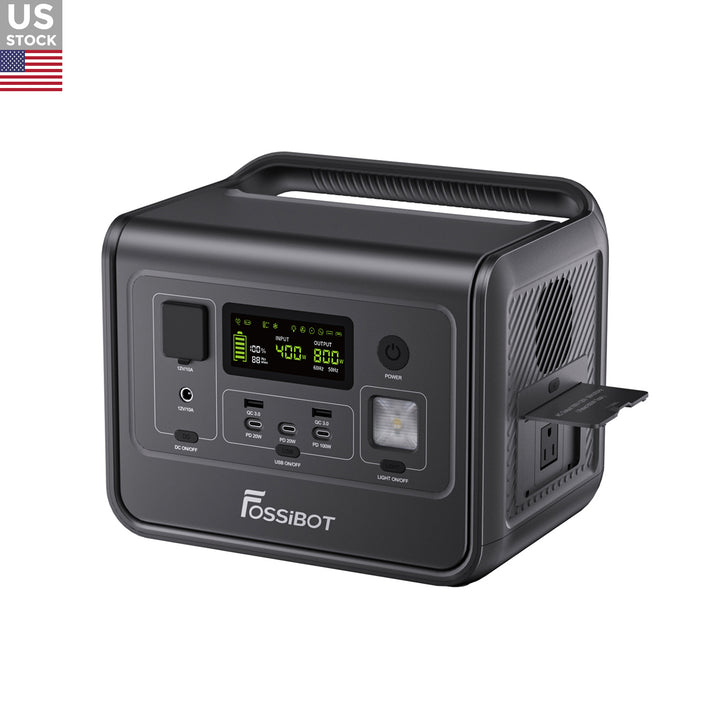 FOSSiBOT F800 Portable Power Station | 800W 512Wh