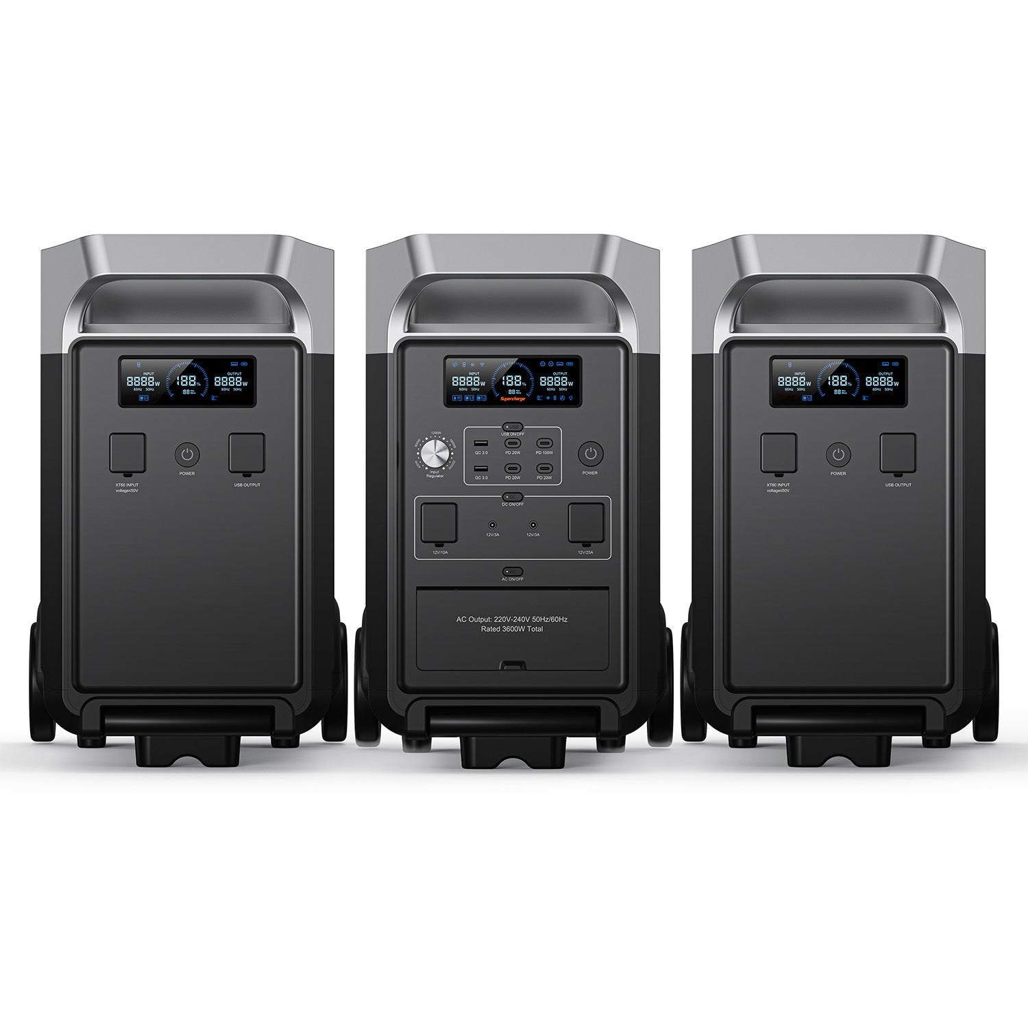 FOSSiBOT FB3840 Expansion Battery - 3840Wh LFP (For FOSSiBOT F3600 Pro