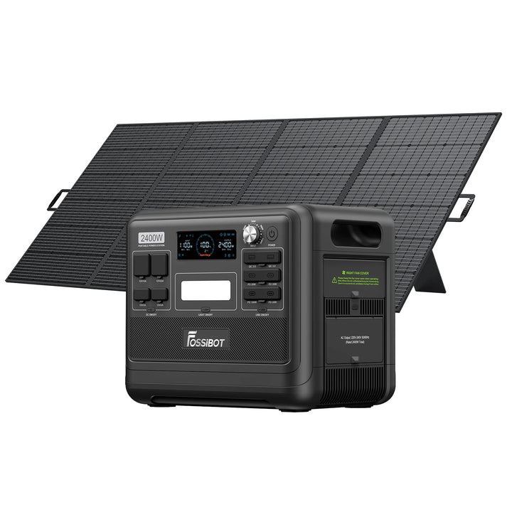 FOSSiBOT F2400 Solar Generator Kit