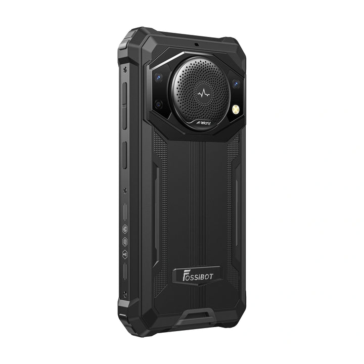 FOSSiBOT F101P 123dB Speaker 10600mAh Large battery 7GB+64GB Android 13 Rugged Phone
