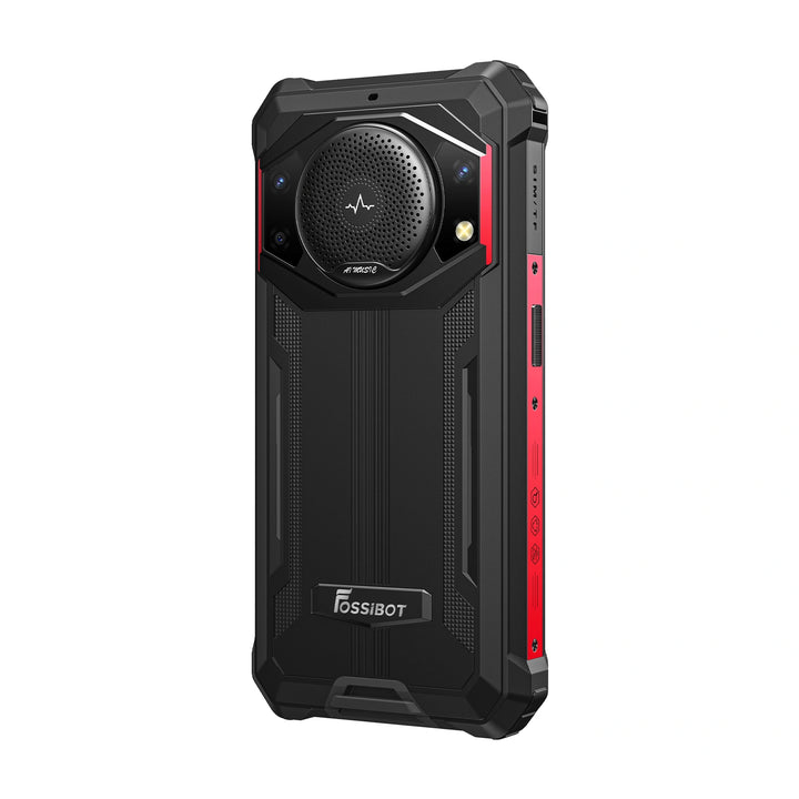 FOSSiBOT F101P 123dB Speaker 10600mAh Large battery 7GB+64GB Android 13 Rugged Phone