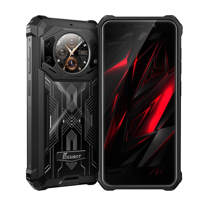 FOSSiBOT F101 PRO  15GB+128GB 5.45-Inch Main & 1.32-inch Innovative & Multifunction Rear Display 10600mAh Hac NFC Rugged Phone