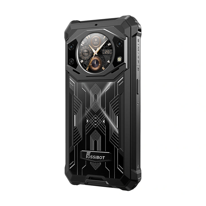 FOSSiBOT F101 PRO  15GB+128GB 5.45-Inch Main & 1.32-inch Innovative & Multifunction Rear Display 10600mAh Hac NFC Rugged Phone