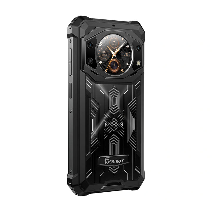 FOSSiBOT F101 PRO  15GB+128GB 5.45-Inch Main & 1.32-inch Innovative & Multifunction Rear Display 10600mAh Hac NFC Rugged Phone