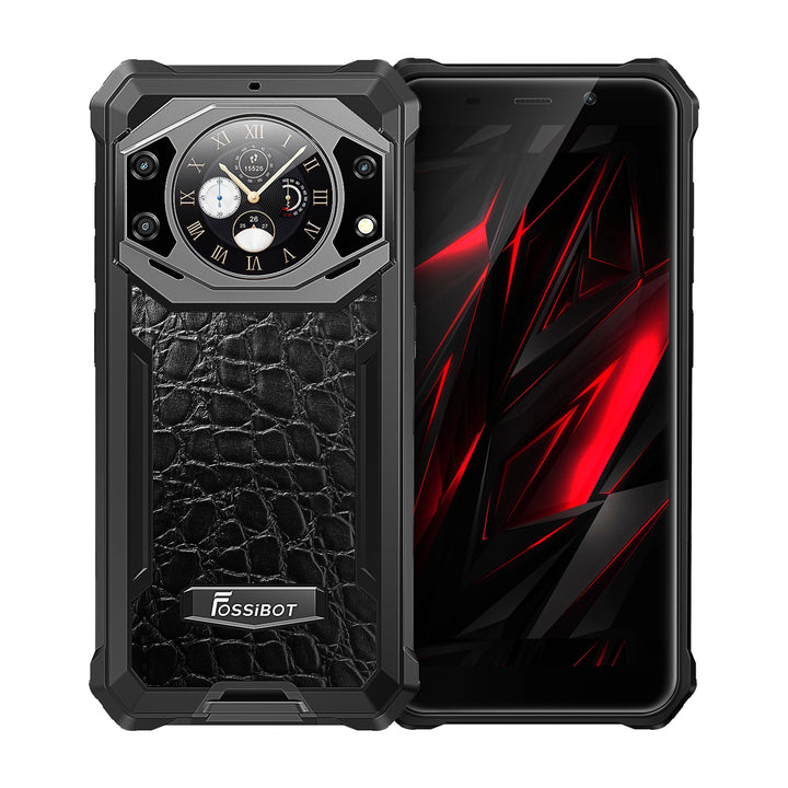 FOSSiBOT F101 PRO  15GB+128GB 5.45-Inch Main & 1.32-inch Innovative & Multifunction Rear Display 10600mAh Hac NFC Rugged Phone