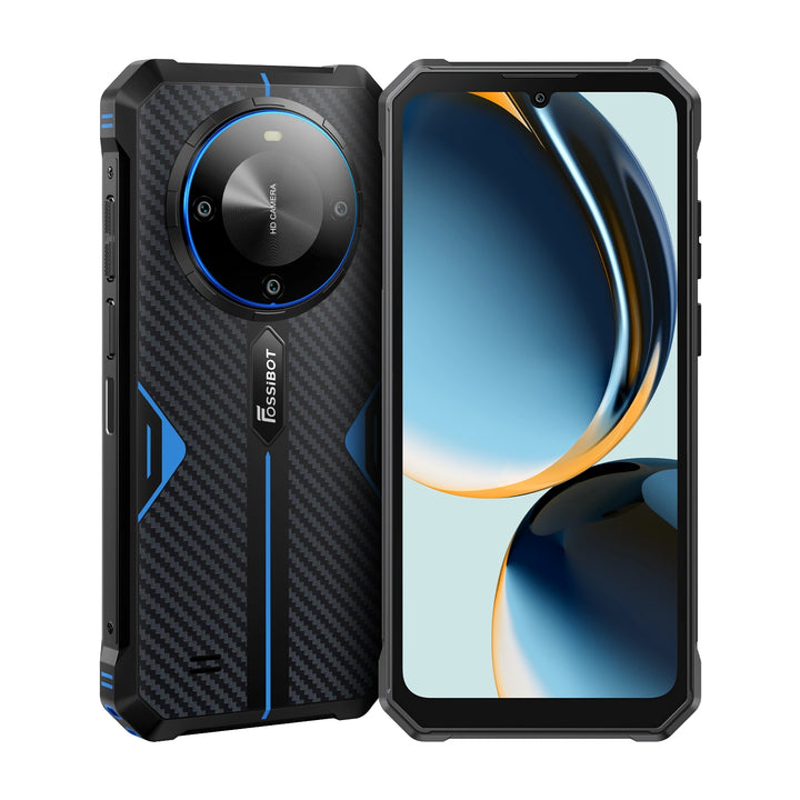 FOSSiBOT F105 12GB+64GB 10300mAh Large Battery 6.745 inch Waterdrop screen Rugged Phone