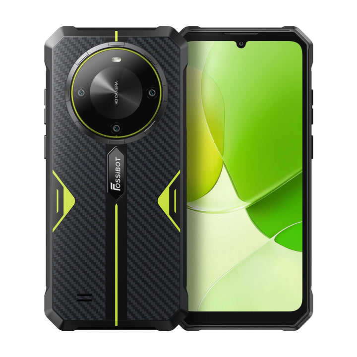 FOSSiBOT F105 12GB+64GB 10300mAh Large Battery 6.745 inch Waterdrop screen Rugged Phone