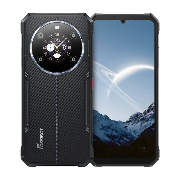 FOSSiBOT F109S 4G 24GB+256GB 6.745-Inch Main & 1.32-inch Innovative & Multifunction Rear Display 10600mAh NFC Rugged Phone