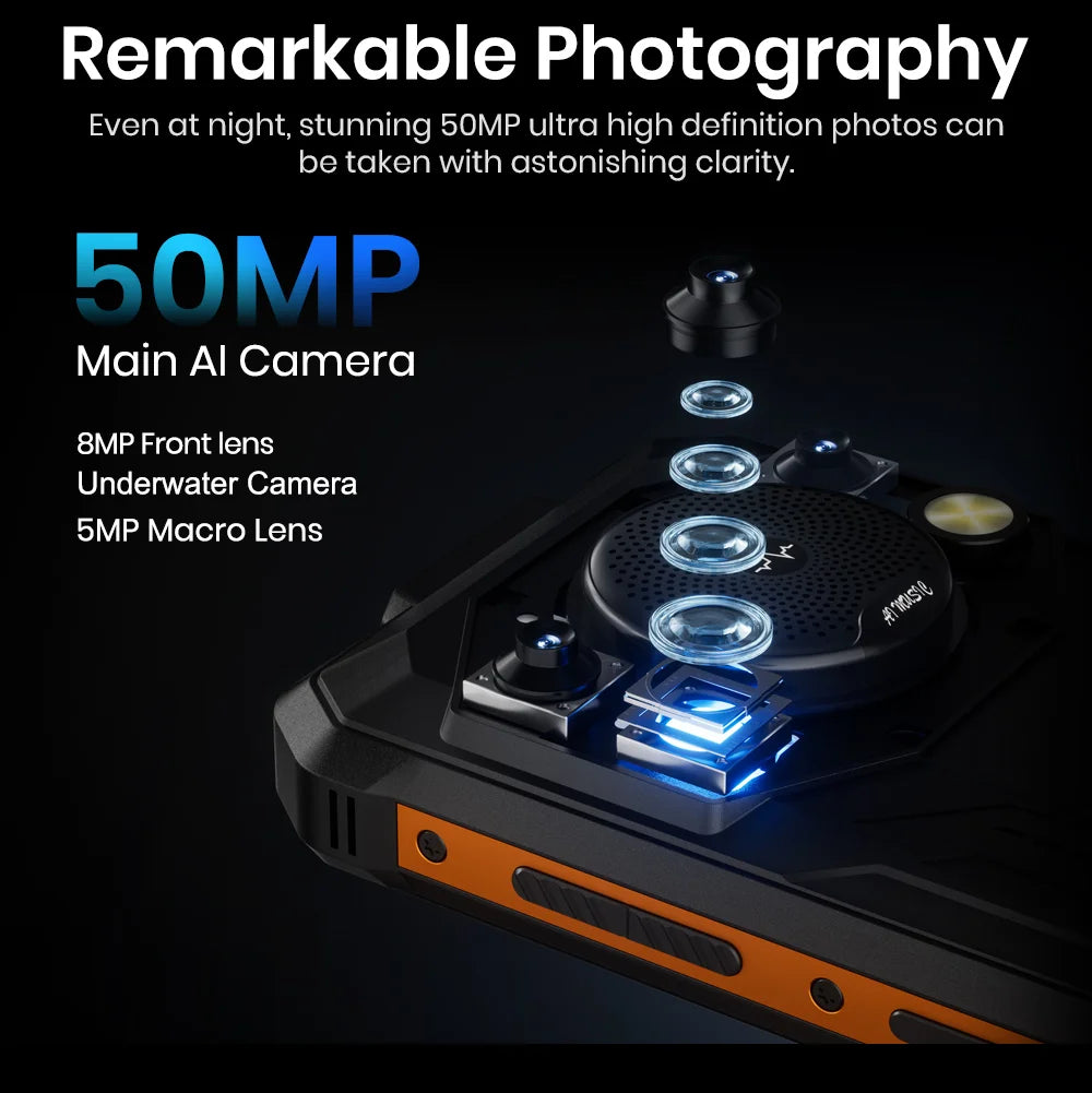 FOSSiBOT F110 Pro 128dB Speaker 6.745-inch 20+128GB MediaTek Dimensity FOSSiBOT F110 Pro 128dB Speaker 6.745-inch 20+128GB MediaTek Dimensity