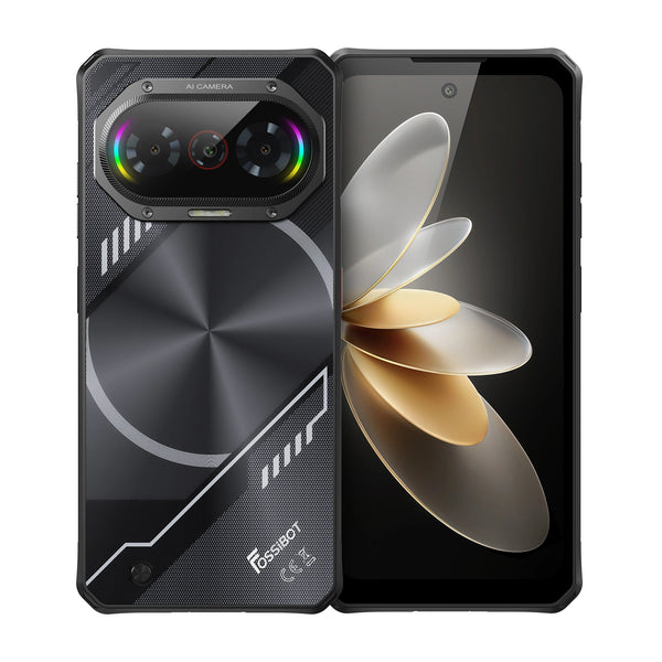 FOSSIBOT F114 Rugged Phone – Android 15, 16GB+128GB, 50MP Camera, 5000mAh Battery, Triple Slot/NFC/Face ID/GPS