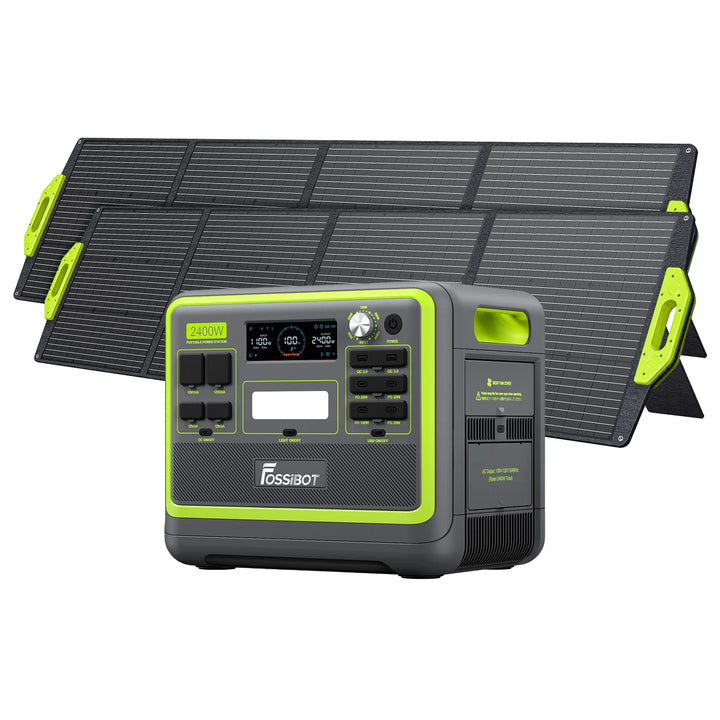 FOSSiBOT F2400 Solar Generator Kit