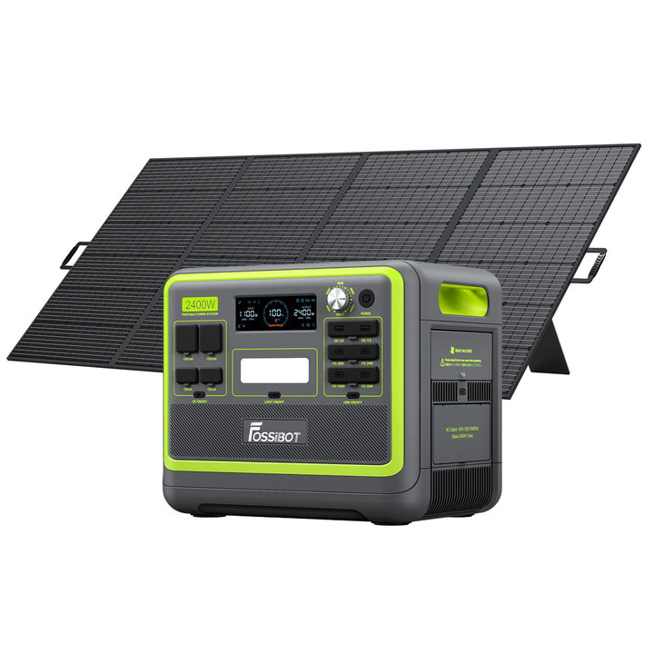 FOSSiBOT F2400 Solar Generator Kit