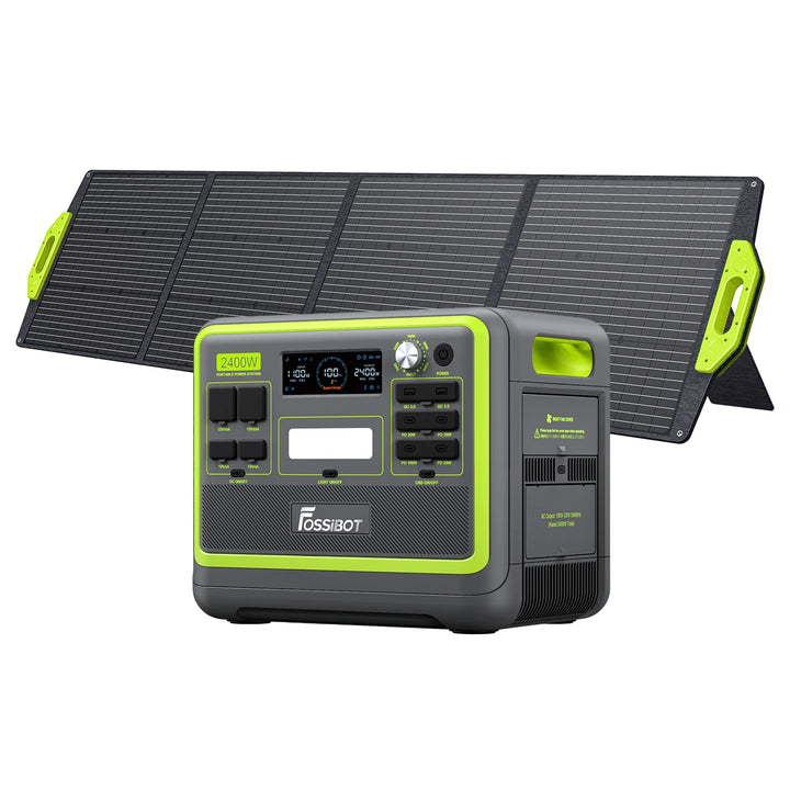FOSSiBOT F2400 Solar Generator Kit