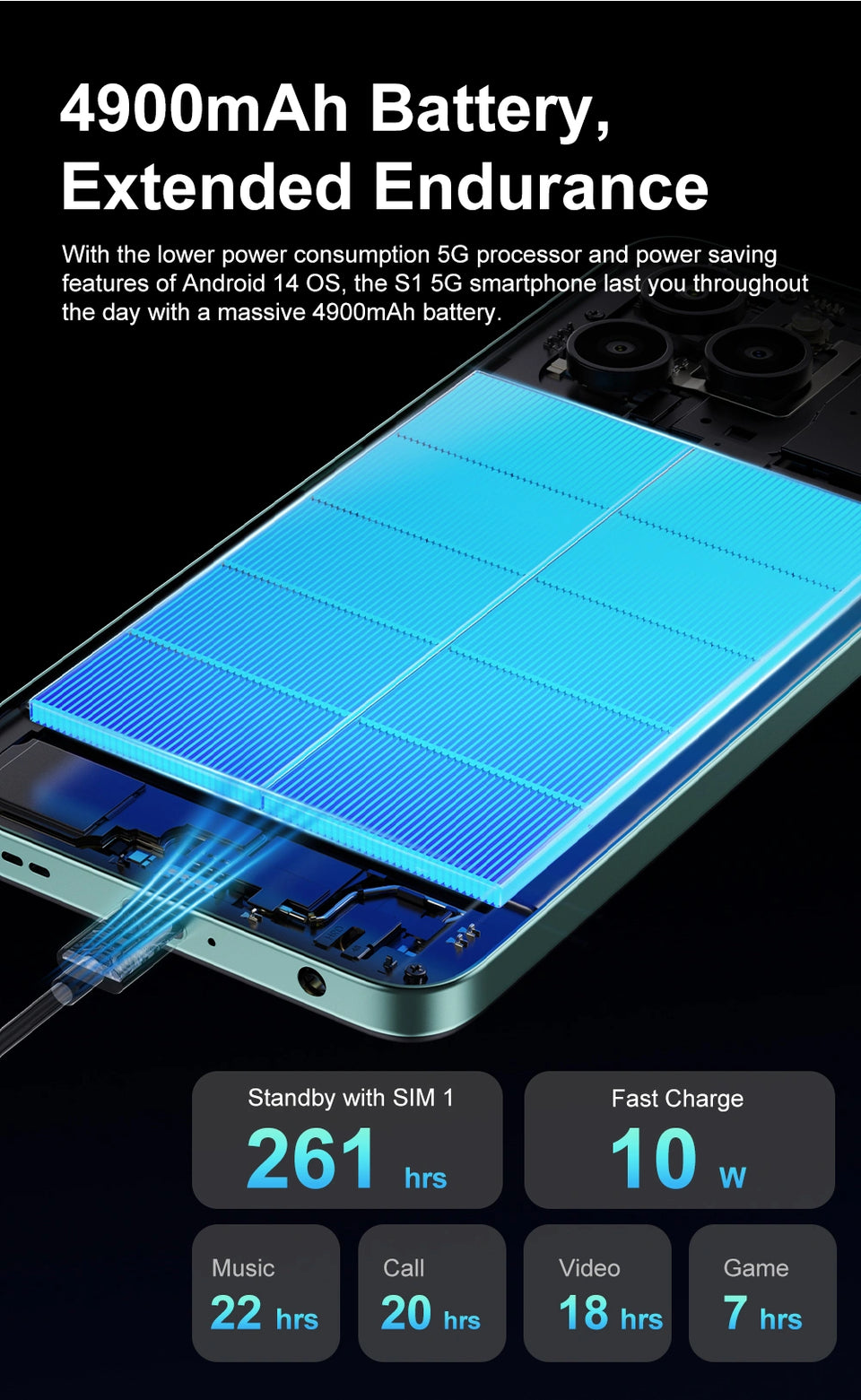 FOSSiBOT S1 5G 24GB+128GB 6.745-Inch 50MP Cameras NFC Android 14 Smart FOSSiBOT S1 5G 24GB+128GB 6.745-Inch 50MP Cameras NFC Android 14 Smart