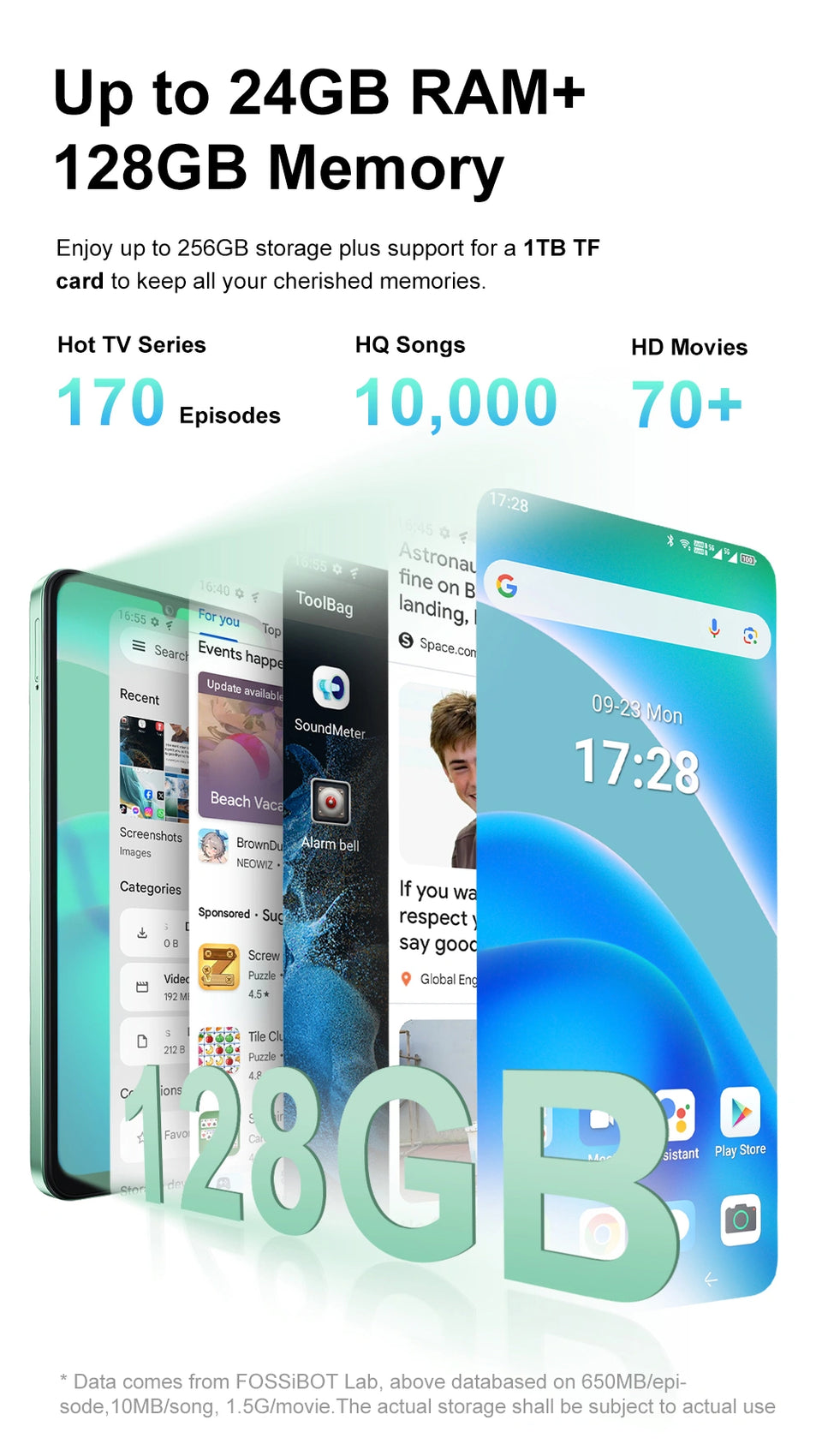 FOSSiBOT S1 5G 24GB+128GB 6.745-Inch 50MP Cameras NFC Android 14 Smart FOSSiBOT S1 5G 24GB+128GB 6.745-Inch 50MP Cameras NFC Android 14 Smart